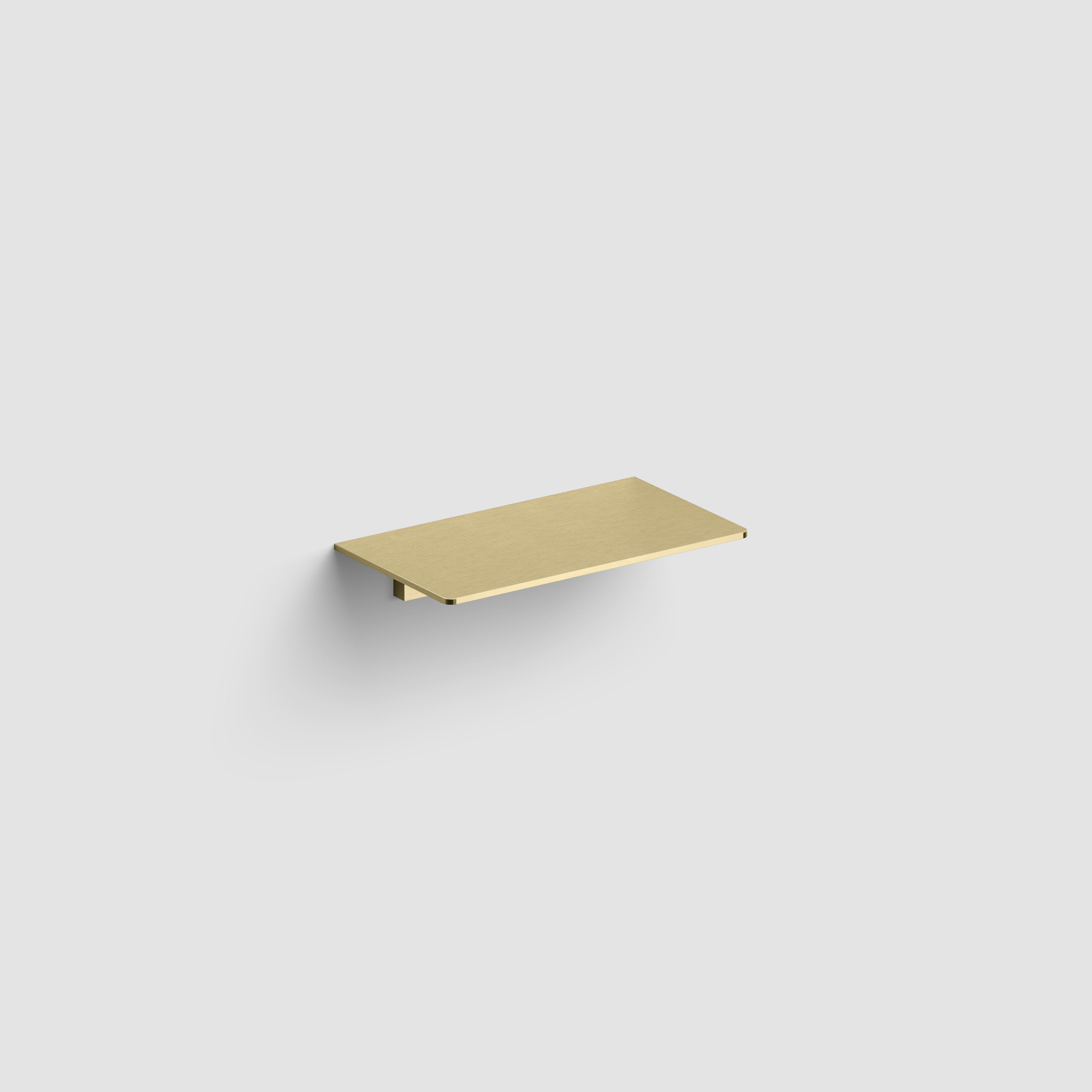 Clou Sjokker telefoon/douche planchet, wandmodel, goud gebor. PVD